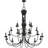 Arunvir 21 - Light Steel Dimmable Chandelier-1860353116
