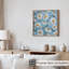 «Floral Daisy Flowers», reproduction d'art moderne sans cadre