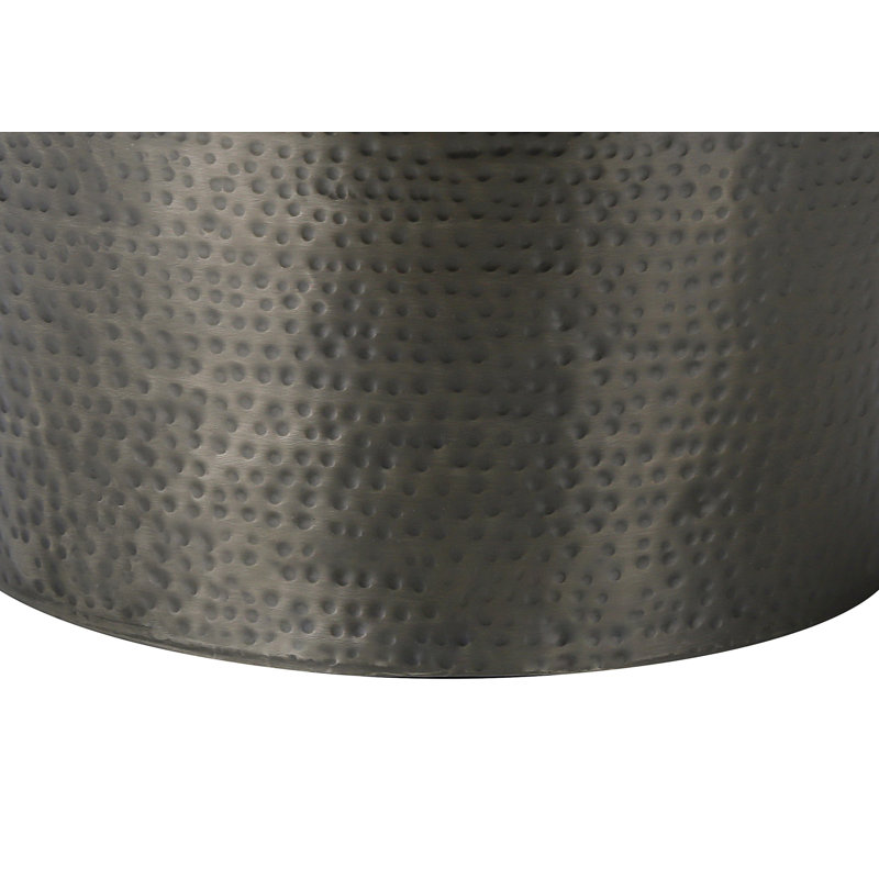 Table de bout Darragh 22, Argent argent