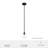  1 - Light Single Globe Convertible Mini Pendant Flush Mount Ceiling Light-99469292