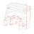 Fatmira Kids Twin Loft Bed with Drawers-1996722240