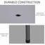 Table de nettoyage pliable portative 4pi