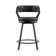 Nicks Swivel Upholstered Counter Stool with Metal Frame