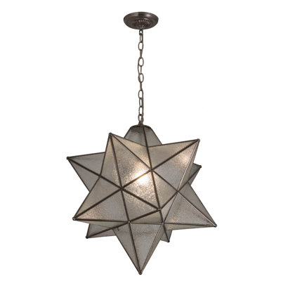 Moravian Star 1 - Light Pendant