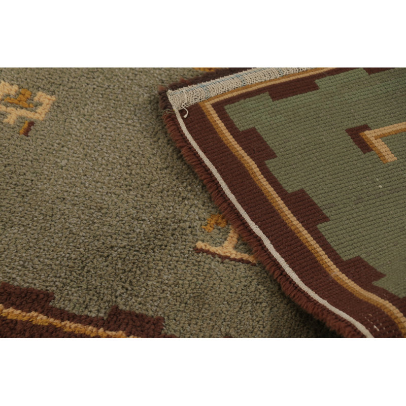 Vintage One-of-a-Kind 3'11x6'1 Hand Knotted Area Rug