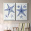 Blue Sea Stars VII - Toile tendue avec châssis de qualité supérieure - Prêt à être accroché-108955685