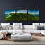 «Seychelles - Inside Siloutte Island» par Epic Portfolio, art mural en verre acrylique, ensemble de 3 pièces-102090524