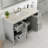 Cambridge Weddle 48 In. Single Sink Bath Vanity With Quartz Top And Undermount Porcelain Sink-945158085
