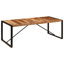 Table de salle à manger en bois de sheesham massif-1872871537