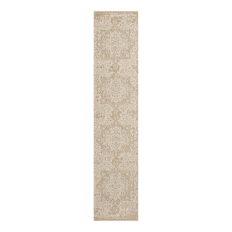 Indoor/Outdoor Traditional Area Rug, Runner 2'7" x 12'