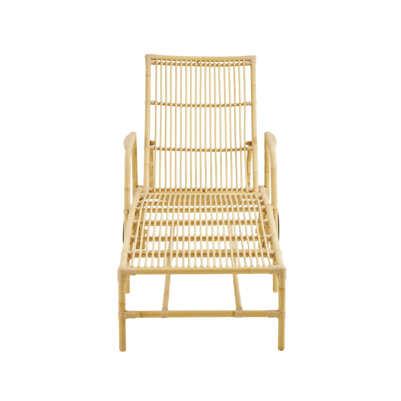 Affaire Josephine Reclining Chaise Lounge, Exterior Natural