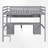 Gursimran Kids Full Loft Bed with Drawers-891721055