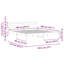 With LED Strip Lights With Headboard Wax Solid Pine Wood-636291206-636291207