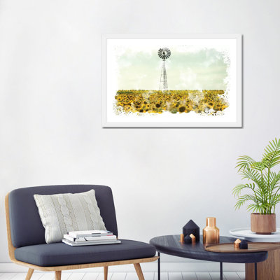 " Windmill Sunflowers " by Kimberly Allen