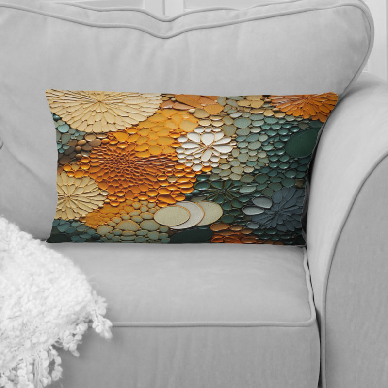 Coussin Hardedge Art Earthy Euphony VI - Hard Edge
