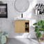 Ensemble de meuble-lavabo mural moderne 24 po