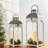 Medders 2 Piece Wood Tabletop Lantern Set-434442495
