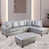 Silver Faux Leather