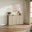 64.32" Bohemian - Inspired Rattan Cabinet With Adjustable Shelves-443106086
