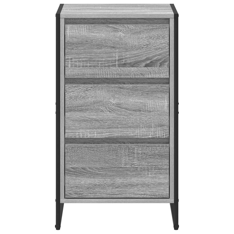 42cm Sideboard, Grey Sonoma