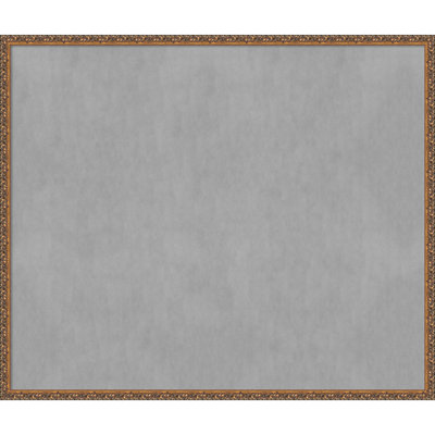 Tableau magnétique encadré bronze antique