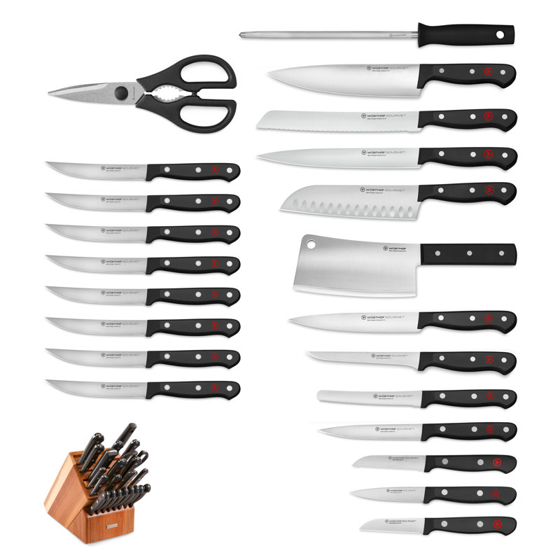 WÜSTHOF Gourmet 23-Piece Knife Block Set