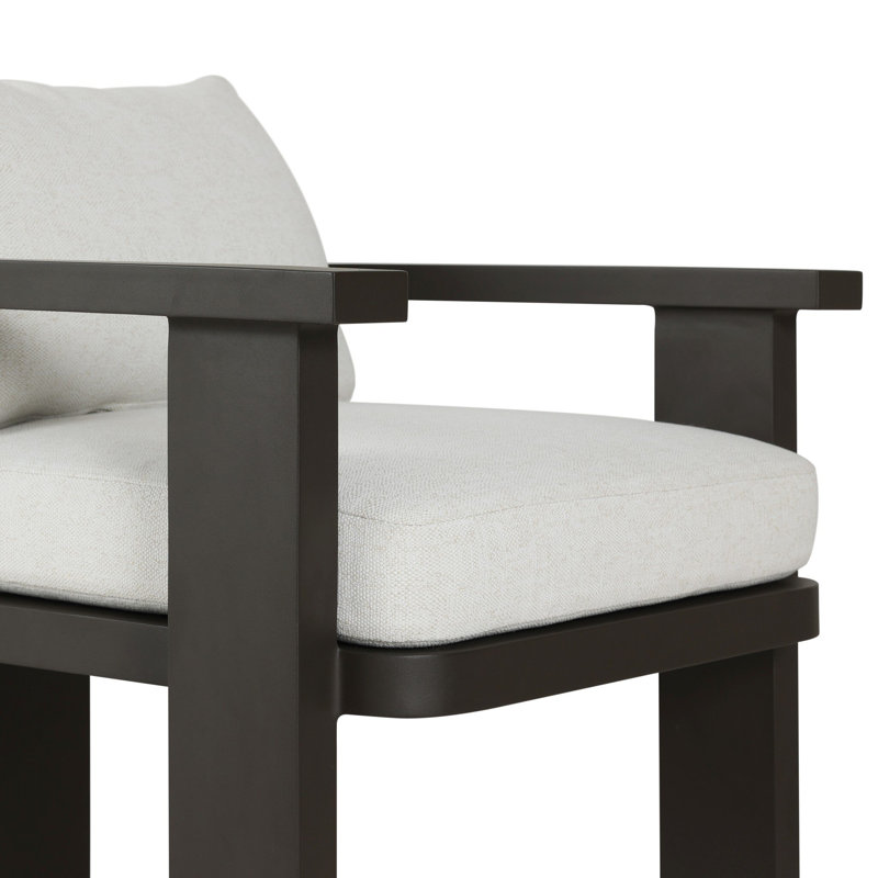 Tahana Outdoor Dining Armchair, Alessi Linen