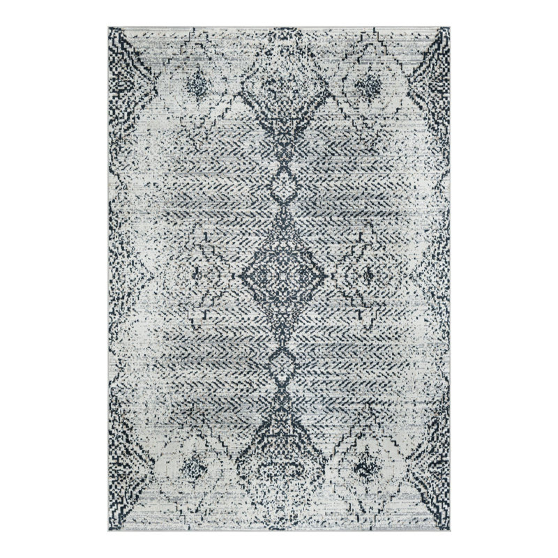 Massie Geometric Indoor Rug, Rectangle 6'1" x 9'