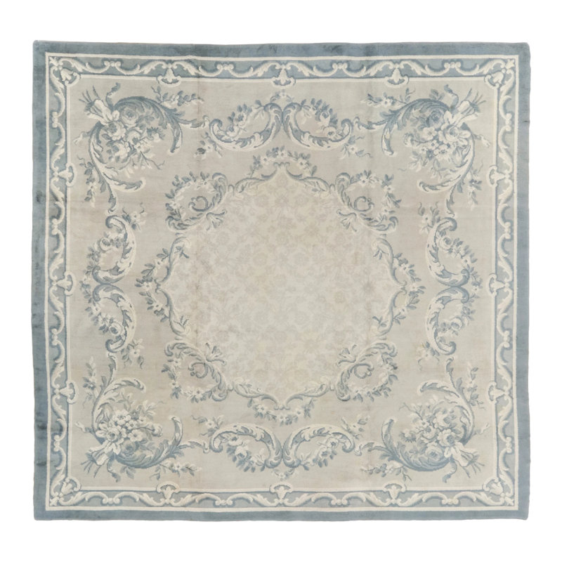 Antique One-of-a-Kind 12'10x13'9 Hand Knotted Area Rug
