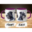 Elegant Schnauzer Watercolor Art 11oz Coffee Mug-497718379-497718388