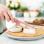 Leo 5" Stainless Steel Cheese Knife, Pink