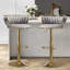 Tabouret de bar pivotant avec dossier Ginko-882844527-879315310