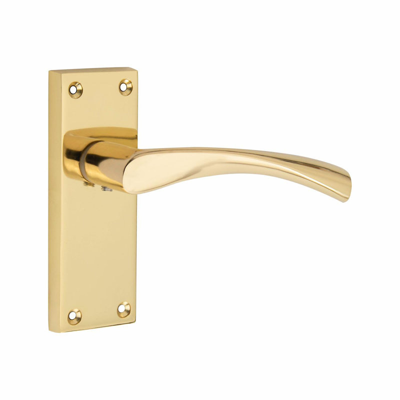 6 Sets Victorian Scroll Astrid Door Handles with 1 Pair of 3" Ball Bearing Hinges & Latches Pack - 150mm x 40mm Backplate