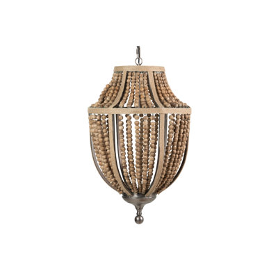 1 - Light Natural Unique/Statement Pendant