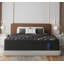 Matelas hybride en mousse à mémoire de forme 10 po / 12 po / 14 po avec ressorts ensachés individuellement. Détente et isolement. Certifié CertiPUR-US dans une boîte.-623640445-623640446