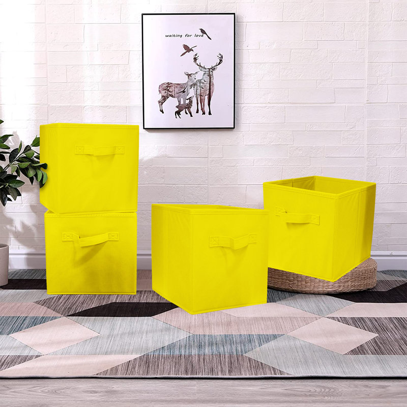 Fabric Wash Bag, Yellow