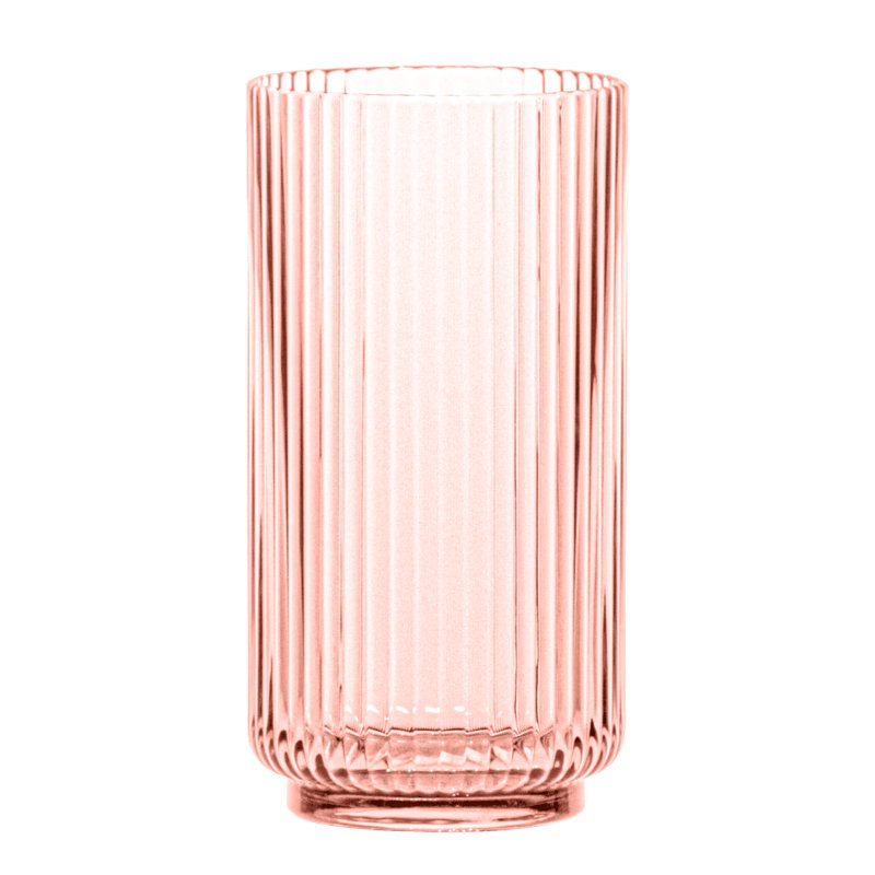 Dazaria Mesa Collection Acrylic Drinking Glass Set, Pink