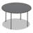 Indestruc-Tables Too™ 48'' Circular Portable Folding Table-12107844
