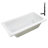60'' x 32'' Acrylic Soaking Drop-In Bathtub, Drain Included-97545243