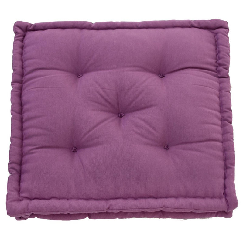 Coussiné, Mauve, L 19,65 po x P 19,65 po