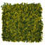 GreenBrokers Artificial Green Plant Wall Hedge with Yellow Leaf Foliage-UV Stable (Pack of 4) (1m x 1m)-505668451-505668448