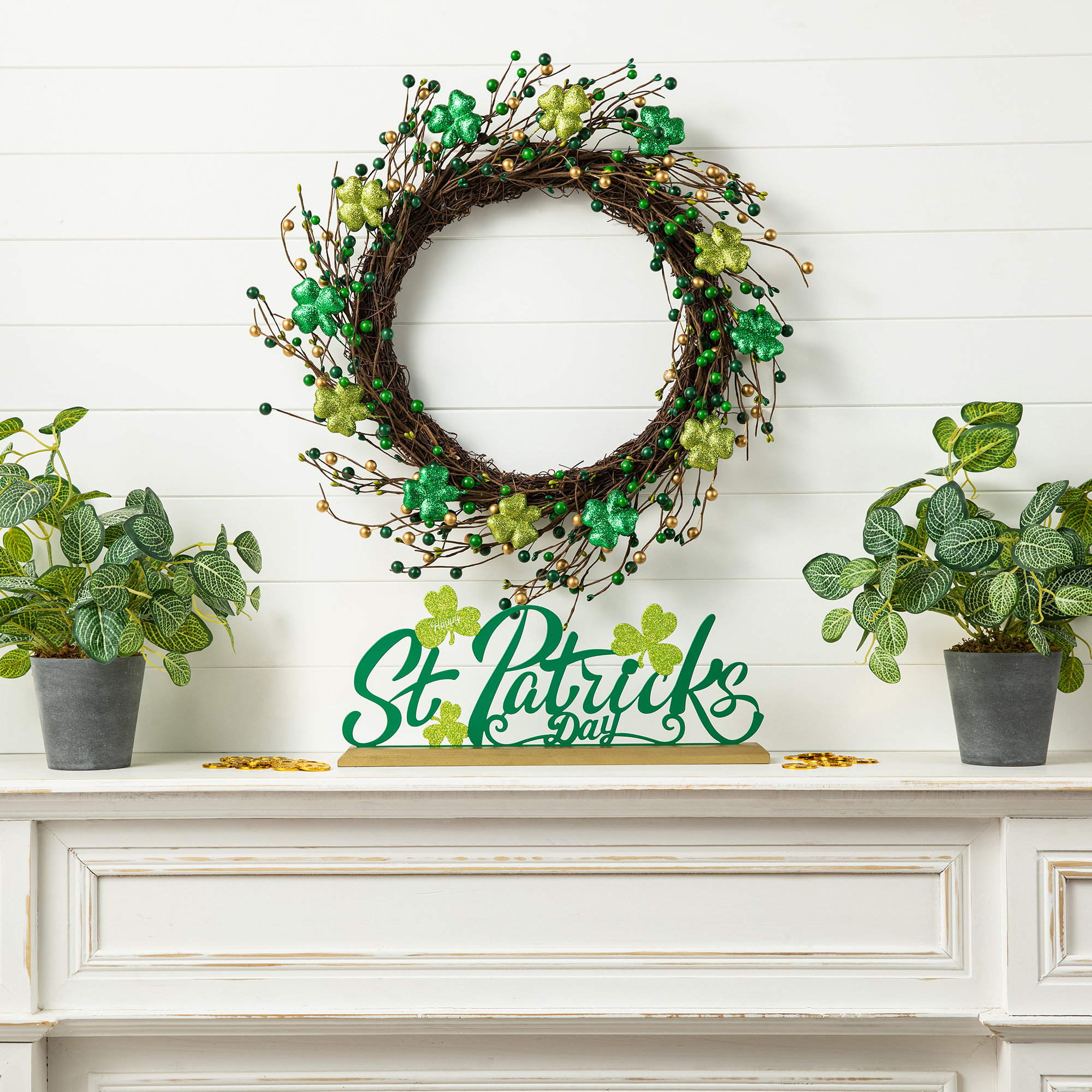 20'' St. Patrick's Day Wreath