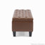 Banc avec repose-pieds Boucle