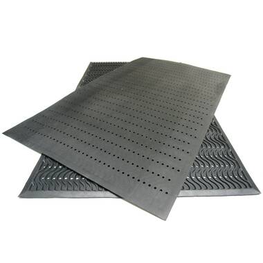 yoshiko Rubber Floor Mat Anti-Fatigue Non Slip Floor Mats 36 x 60