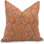 Housse de coussin Ethnique Indian Hand Block 