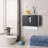 Wall Matte Black Metal Paper Towel Holder