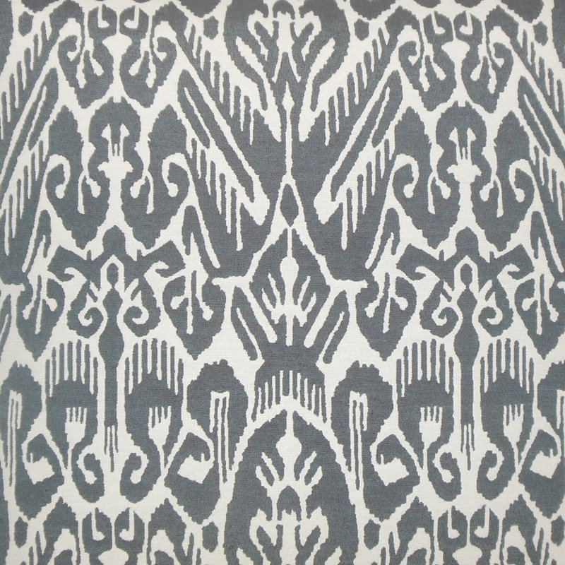 Coussin jyotika ikat, H 18 po x l 18 po x P 5 po, Frêne