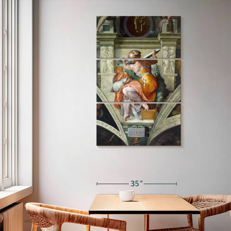 Leisha Libyen Sibylle 1511, H 65 po x l 42 po