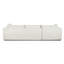 Canapé modulaire en tissu 122 po avec chasse 80 po Marcel-1420491774-1420491775