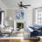 Elwer 52'' Ceiling Fan with Light Kit